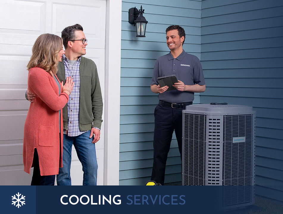 Professional home cooling services consultation