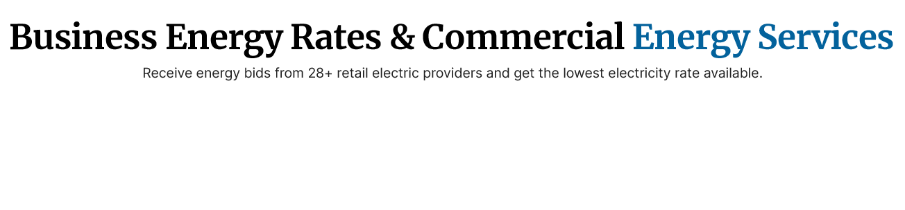 Low Commercial Energy Rates | Call Now 877-456-3637